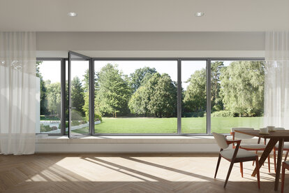 Panorama Design Fenster von Schüco