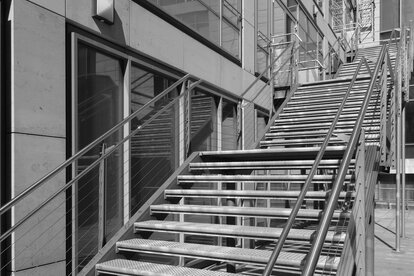 Stahltreppe