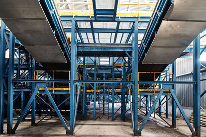 Stahlbau für die Industrie