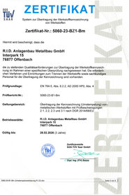 Zertifikat